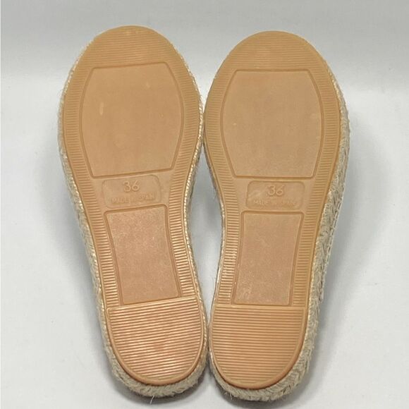 Mario Valentino Leather Espadrille Mules size 36 - Picture 9 of 10